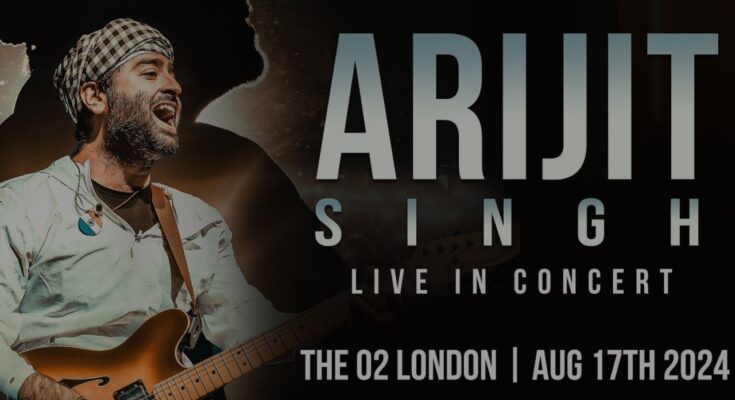 Arijit Singh Live at The O2 London 2024