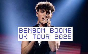 Benson Boone UK Tour 2025
