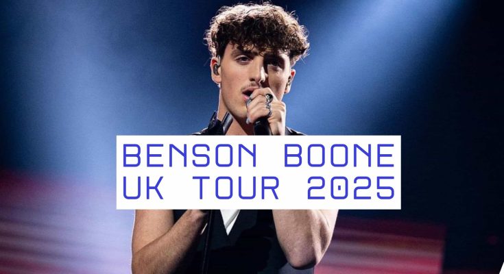 Benson Boone UK Tour 2025