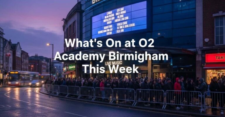 What's On at O2 Academy Birmingham: The Best Gigs to Catch This Week